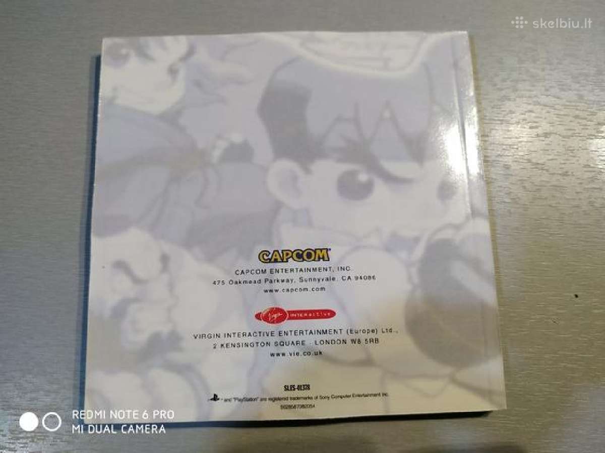 Ps1 Pocket fighter ps1, playstation 1 - nuotraukos Nr. 7