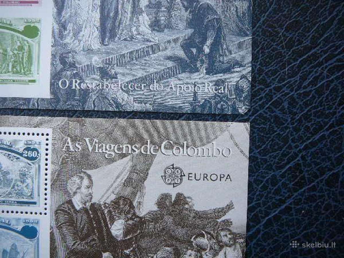 Burlaiviai Kolumbas Ispanija 6 blokai Mnh esp3066 - nuotraukos Nr. 3