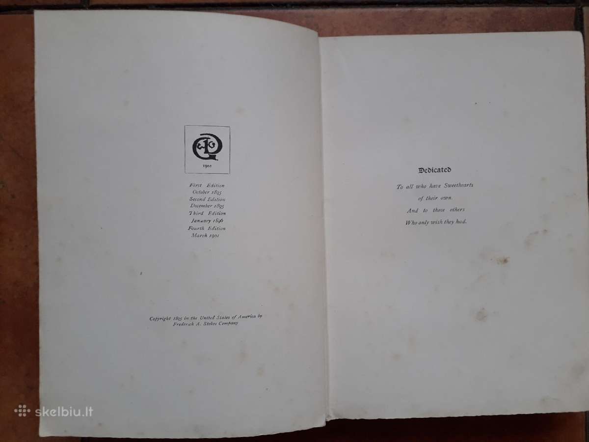 S. R. Crockett " Sweetheart travellers" 1901 metai - nuotraukos Nr. 3