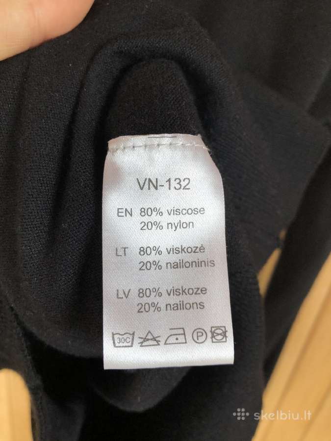 Puikus juodas S Dydzio megstukad - nuotraukos Nr. 3
