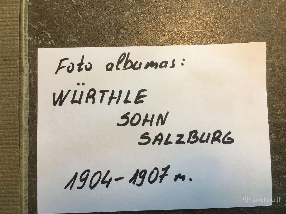 Senos nuotraukos. - nuotraukos Nr. 2