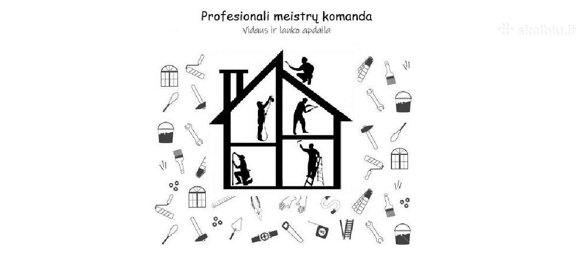 Fasadu šiltinimas ir vidaus apdaila