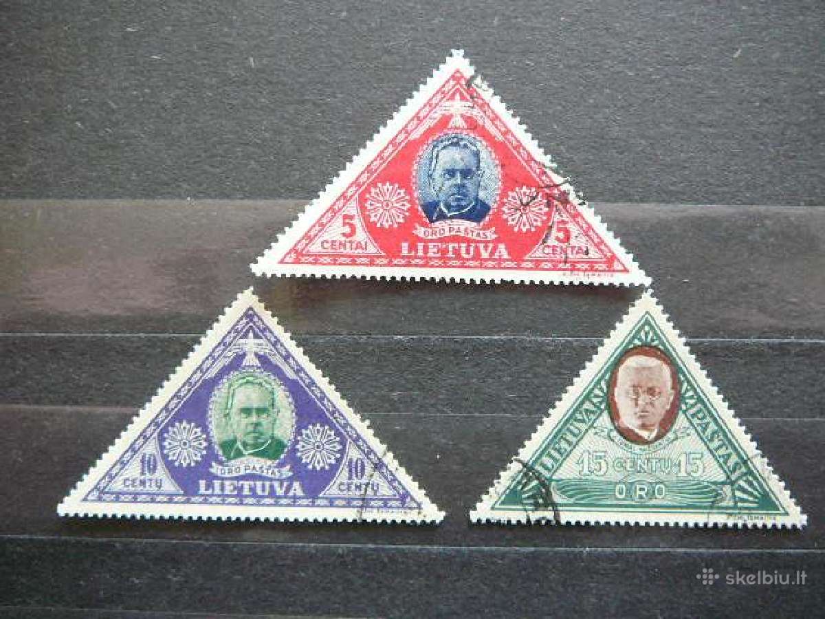 Lietuva 1933 Septyndieniai antsp. lit372/4aa