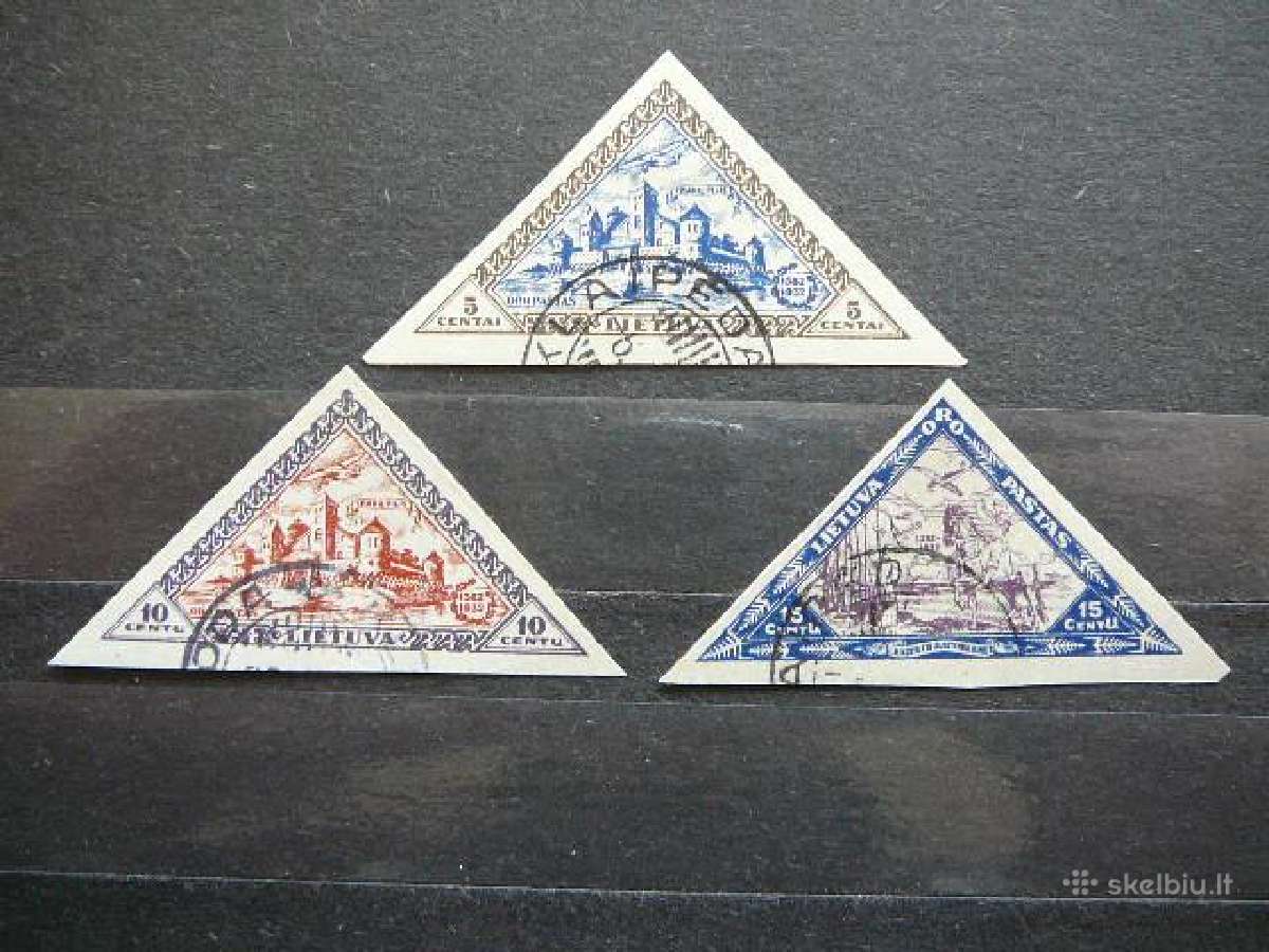 Lietuva 1933 Septyndieniai antsp. lit348/0ba
