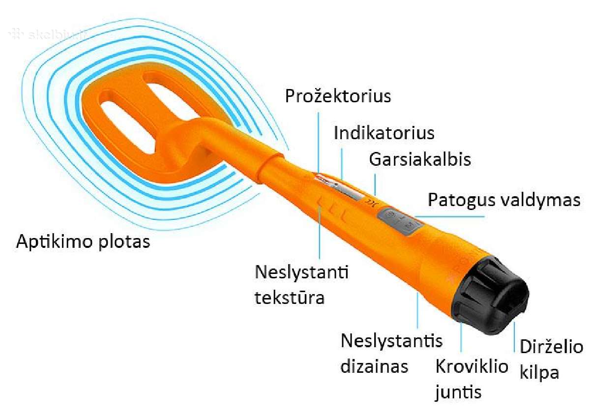 Povandeninis metalo ieškiklis Quest Scuba Tector