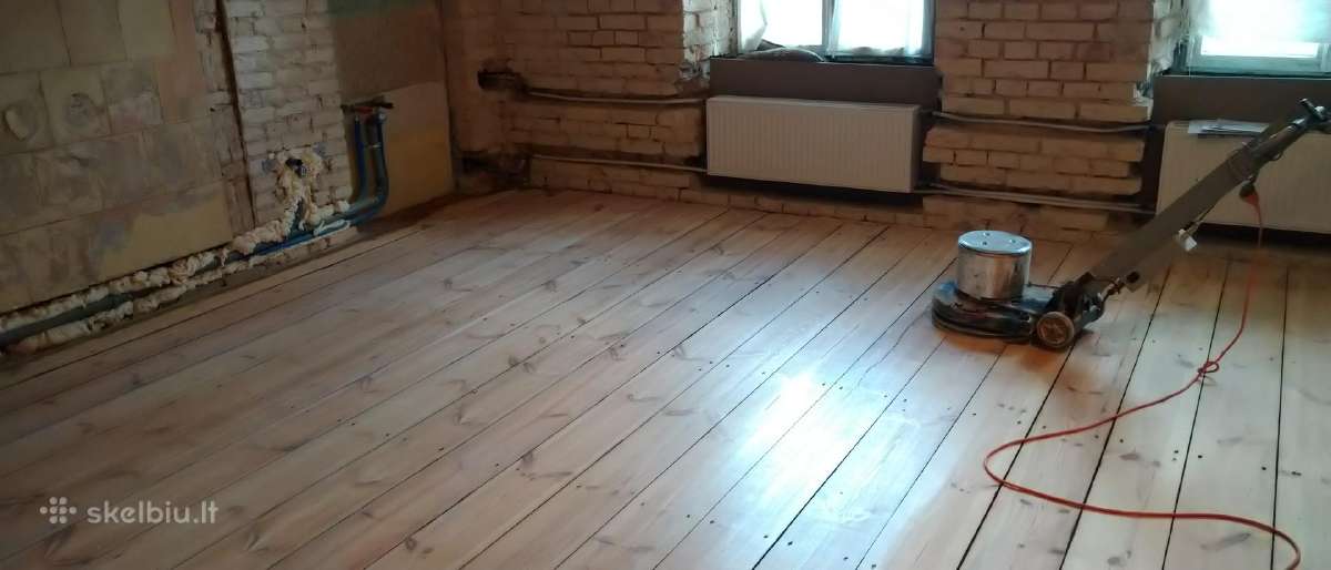 Grindų, parketo šlifavimas - restauravimas. - nuotraukos Nr. 13