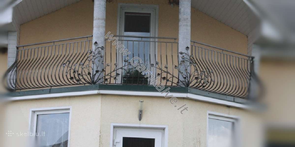Kalviški Balkono Turėklai,šašlykinės,tvoros,vartai - nuotraukos Nr. 10