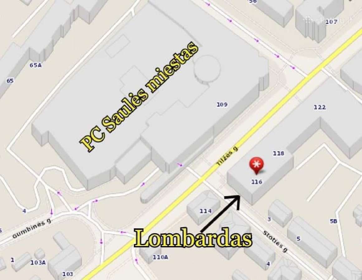 Lombardas Šiauliuose Tilžės g. 116 - nuotraukos Nr. 8