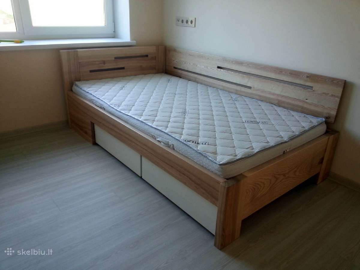 Parduodu nauja uosio masyvo lova - nuotraukos Nr. 2