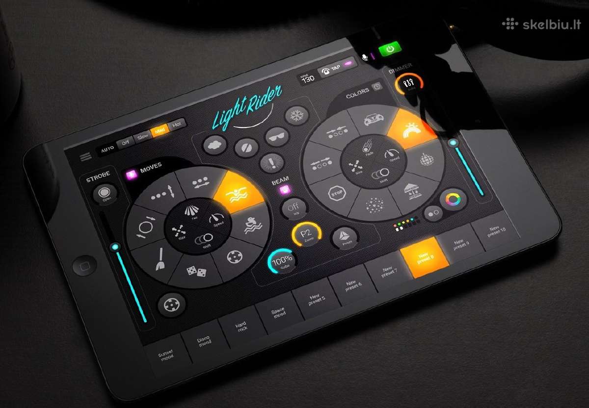 WiFi-usb Dmx valdiklis su Light Rider/esa2 - nuotraukos Nr. 13