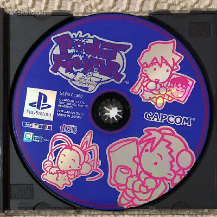 Ps1 Pocket fighter Ps1, Psx, Playstation - nuotraukos Nr. 4
