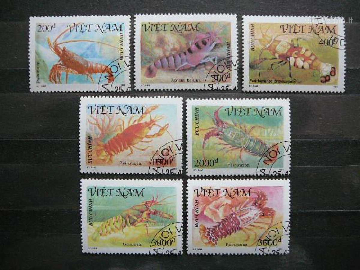 Veziai Vietnamas 1991 antsp. vt564