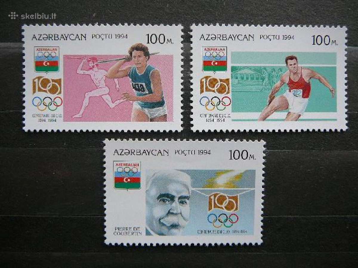 Olimpines Azerbaidzanas 1994 Mnh zz184