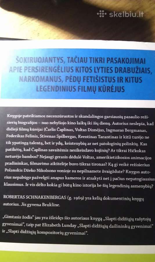 "Slapti didžiųjų režisierių gyvenimai" - nuotraukos Nr. 4
