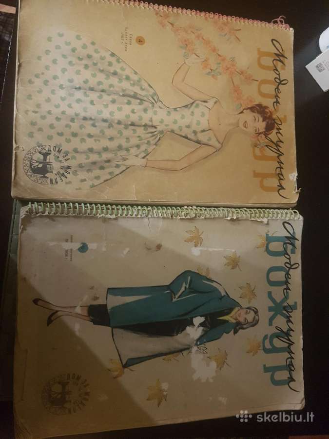 2 rusiski mados zurnalai Bozur 1957-1958