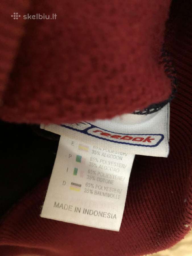 Orginalus Reebok medvilninis su pūkeliu bliuzonas - nuotraukos Nr. 3