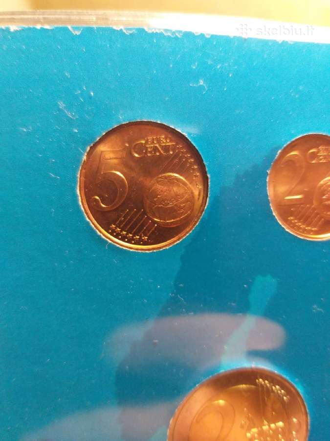 Vatikano,monako,san Marino 1,2,5 euro centai, - nuotraukos Nr. 5