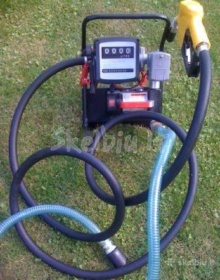 Automatinis kuro siurblys 60l/min skaitliukas - nuotraukos Nr. 2