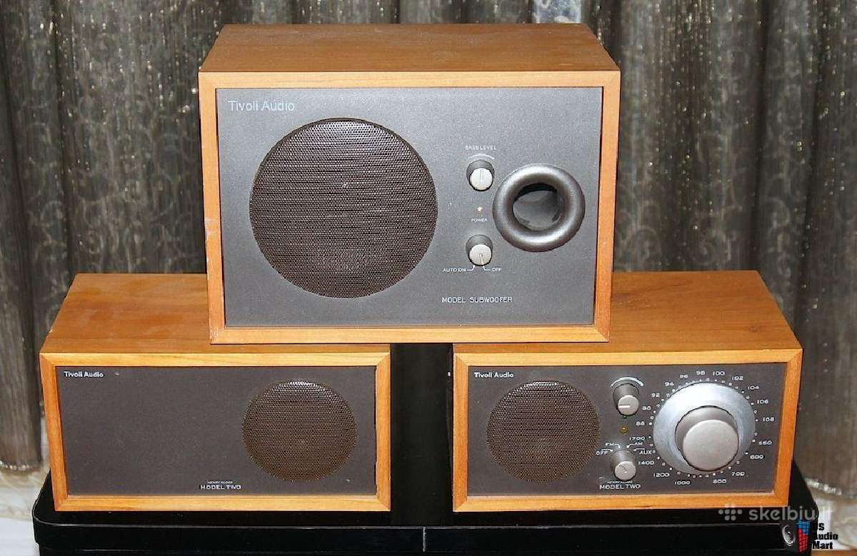 Tivoli One.two,three, dab, subwoofer. Tivoli CD. - nuotraukos Nr. 3