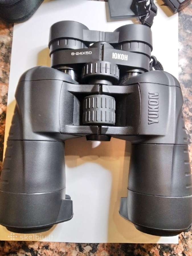 Yukon Futurus 8-24x50 ir kiti.