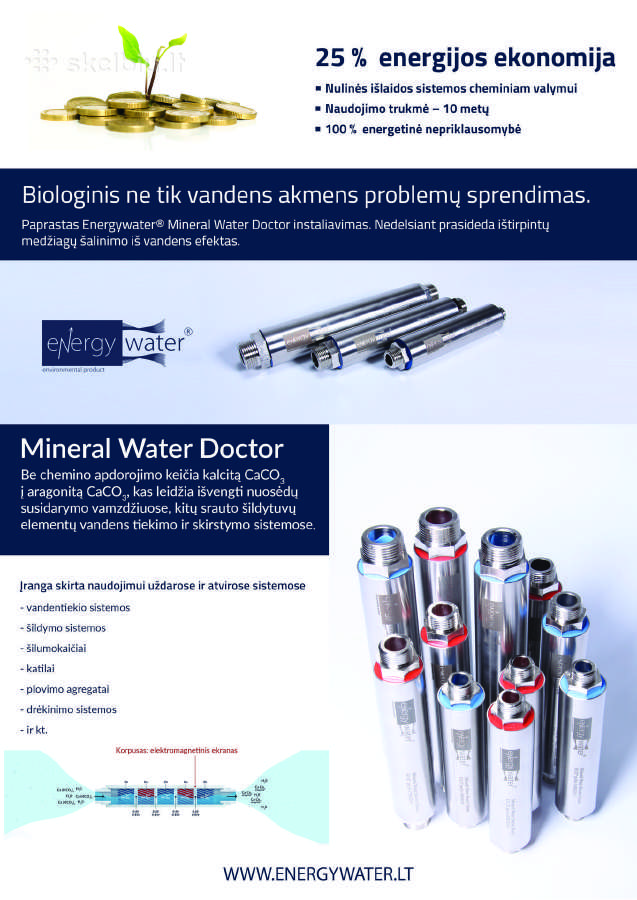 Nukalkintojas Energywater Mwd ir Elt - nuotraukos Nr. 2