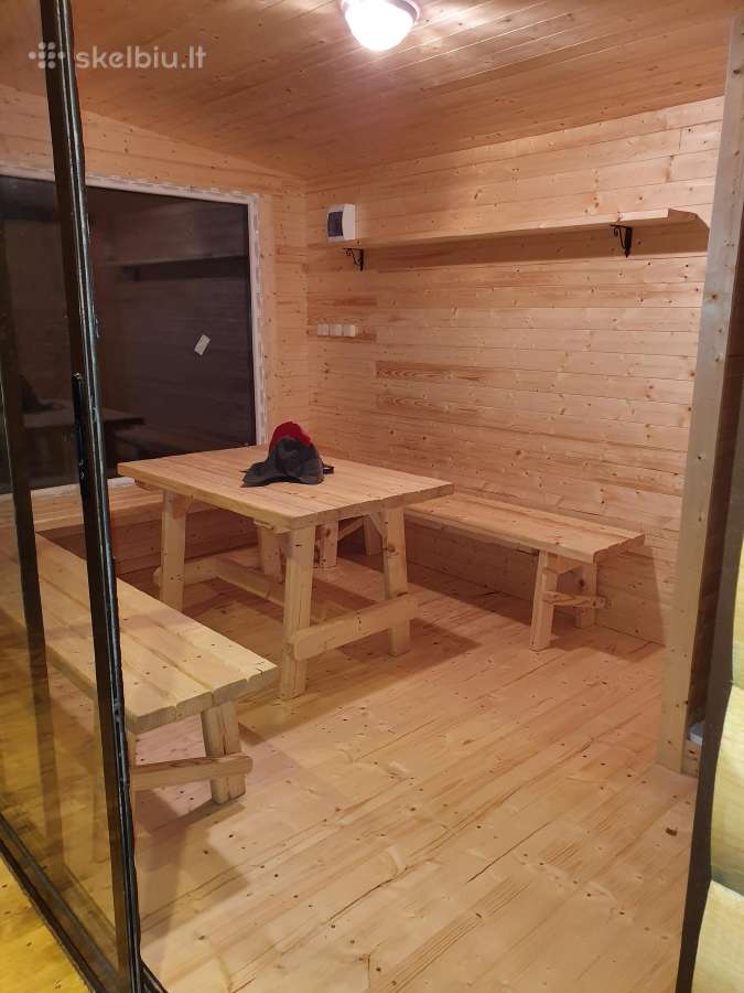 Pirtys sodo nameliai pavėsinės sandėliukai - nuotraukos Nr. 6