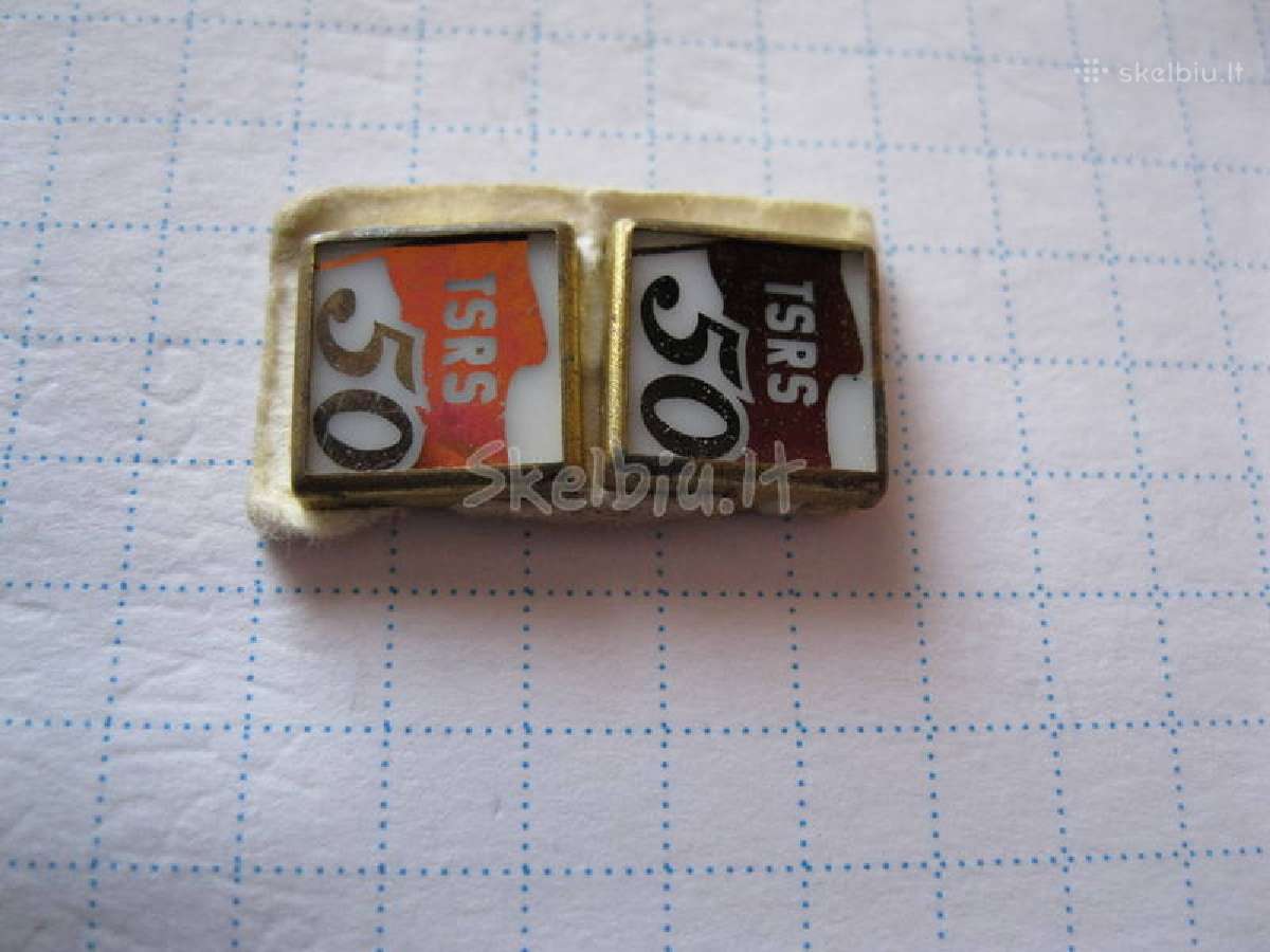 Zenkleliai 2 vnt. - TSRS 50 .parduodami kartu