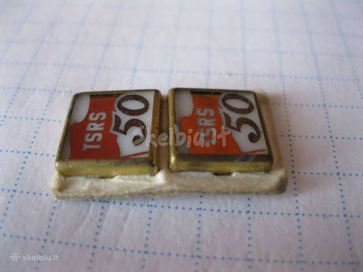 Zenkleliai 2 vnt. - TSRS 50 .parduodami kartu - nuotraukos Nr. 4