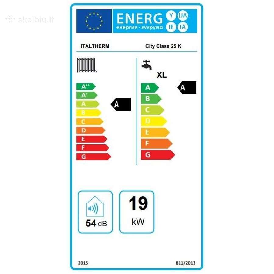 Dujiniai kondensaciniai katilai Italtherm city - nuotraukos Nr. 4