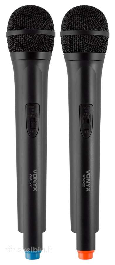 Bevieliai mikrofonai Vonyx Wm522 - nuotraukos Nr. 3