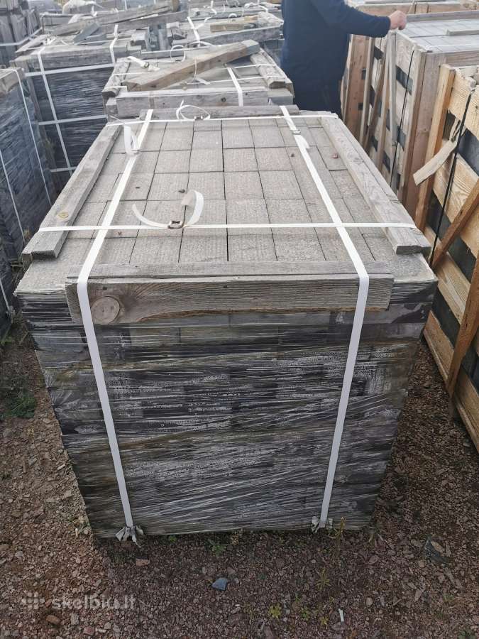 Granito plytelės, Gabbro, 20x10x4 cm. ,10x10x4 cm - nuotraukos Nr. 4