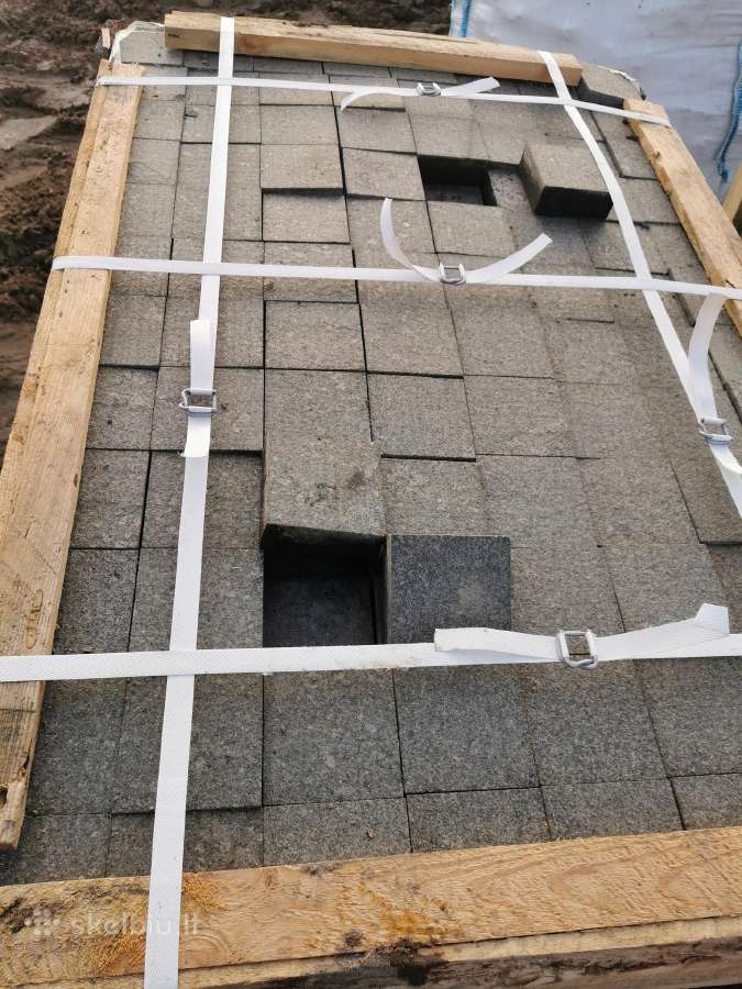 Granito plytelės, Gabbro, 20x10x4 cm. ,10x10x4 cm - nuotraukos Nr. 8