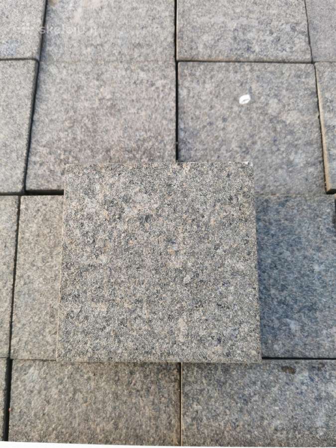 Granito plytelės, Gabbro, 20x10x4 cm. ,10x10x4 cm - nuotraukos Nr. 2