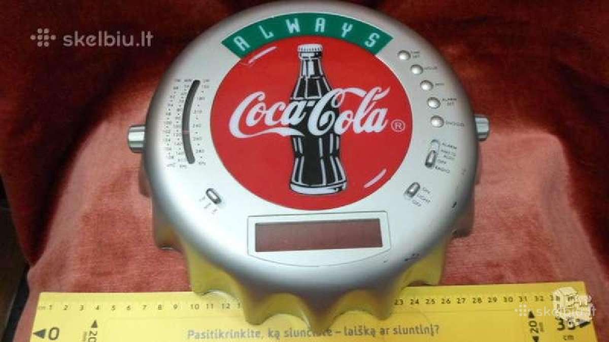 Cocacola radija laikrodis
