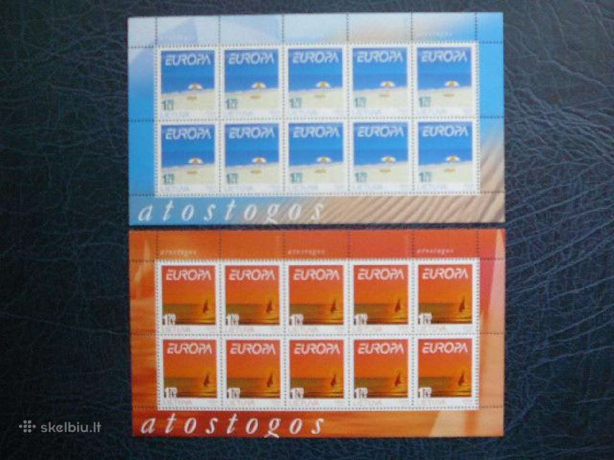 Lietuva 2004 Europa svarus 2x klb. lit842ks