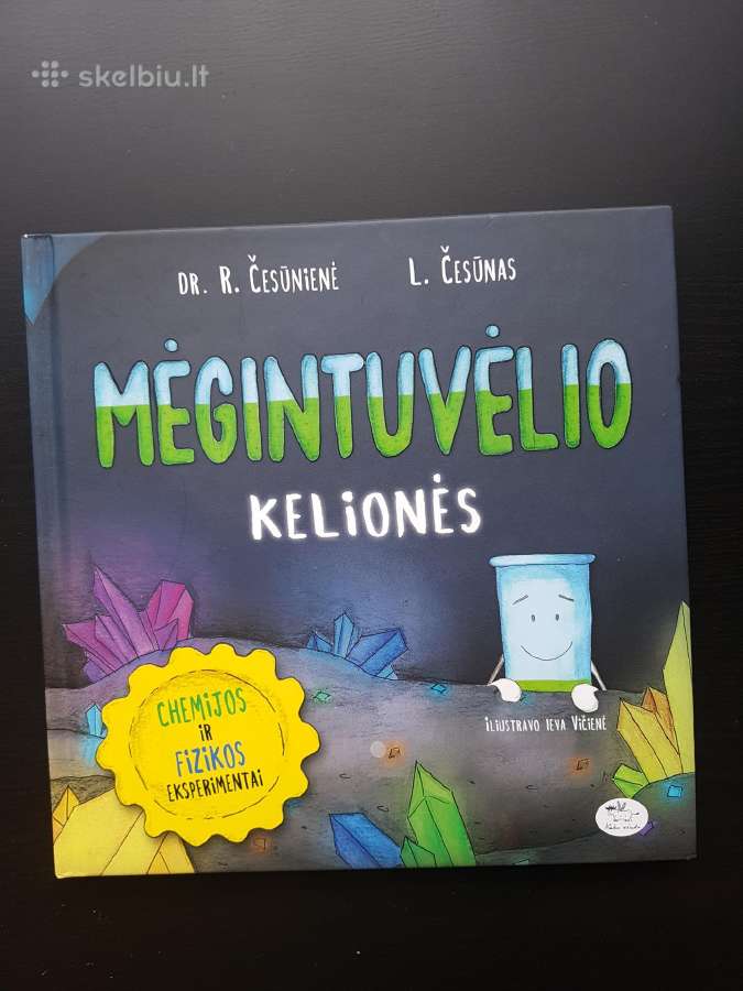 Knyga Mėgintuvėlio Kelionės