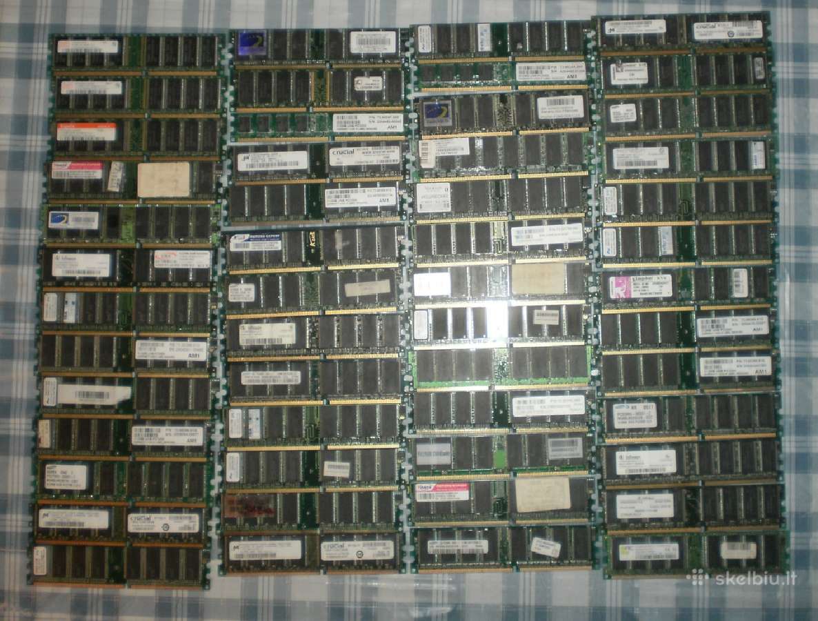 Sdr/ddr1/ddr2/ddr3 ramai 1gb/2gb/4gb/8gb - nuotraukos Nr. 2