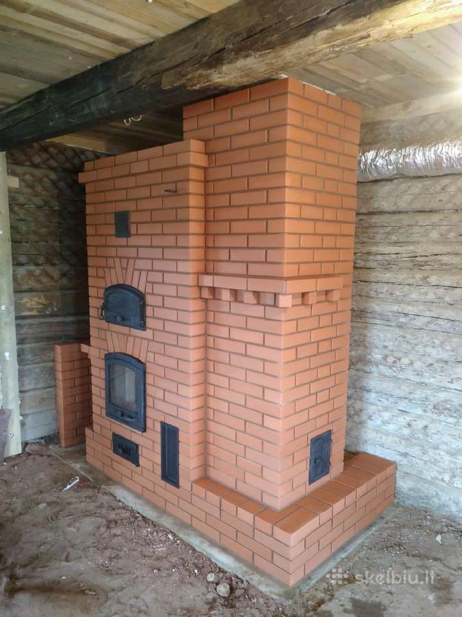 Krosnių, pečių statymas, remontas - nuotraukos Nr. 4