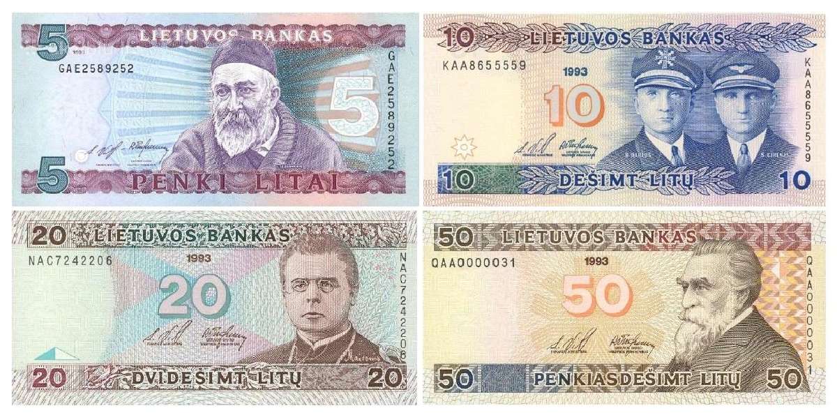 Perku Visus Lietuvos Banknotus - Litus - nuotraukos Nr. 3