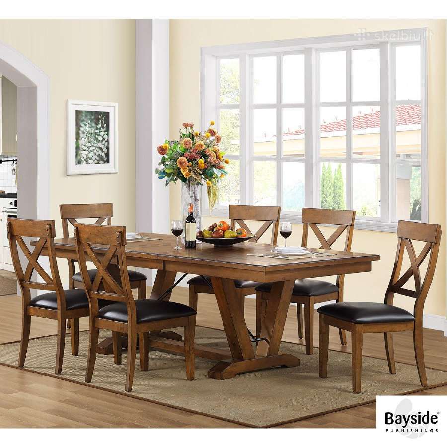 Stalas su 6 kėdėmis Bayside by Whalen Skelbiu.lt