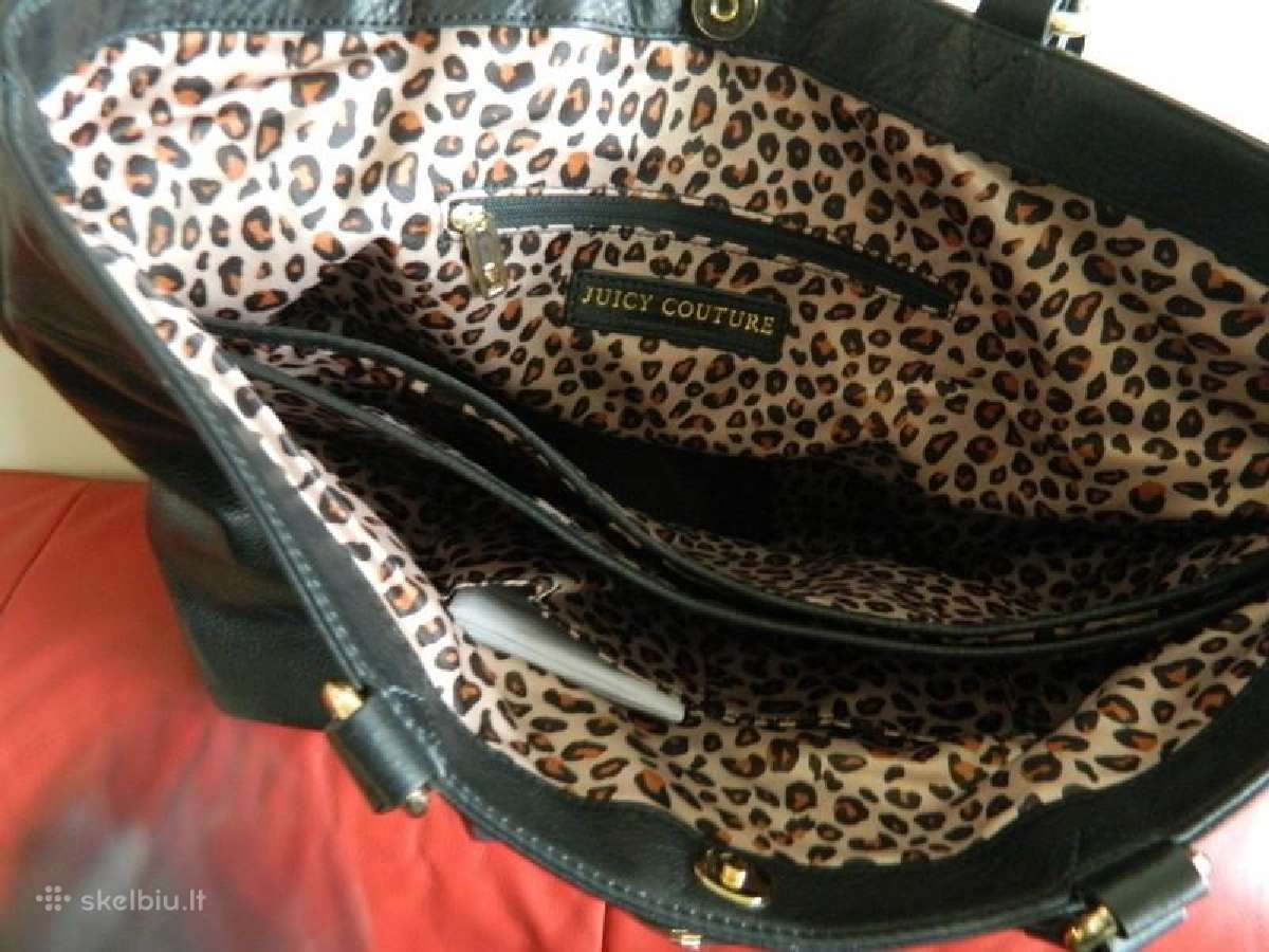 Nauja odine juoda Juicy Couture rankine - nuotraukos Nr. 5