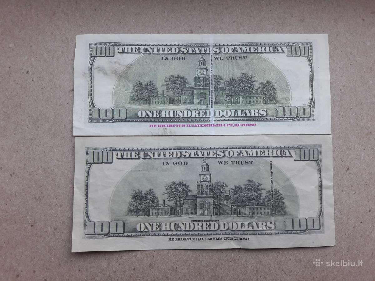 Reklaminiai banknotai - nuotraukos Nr. 2
