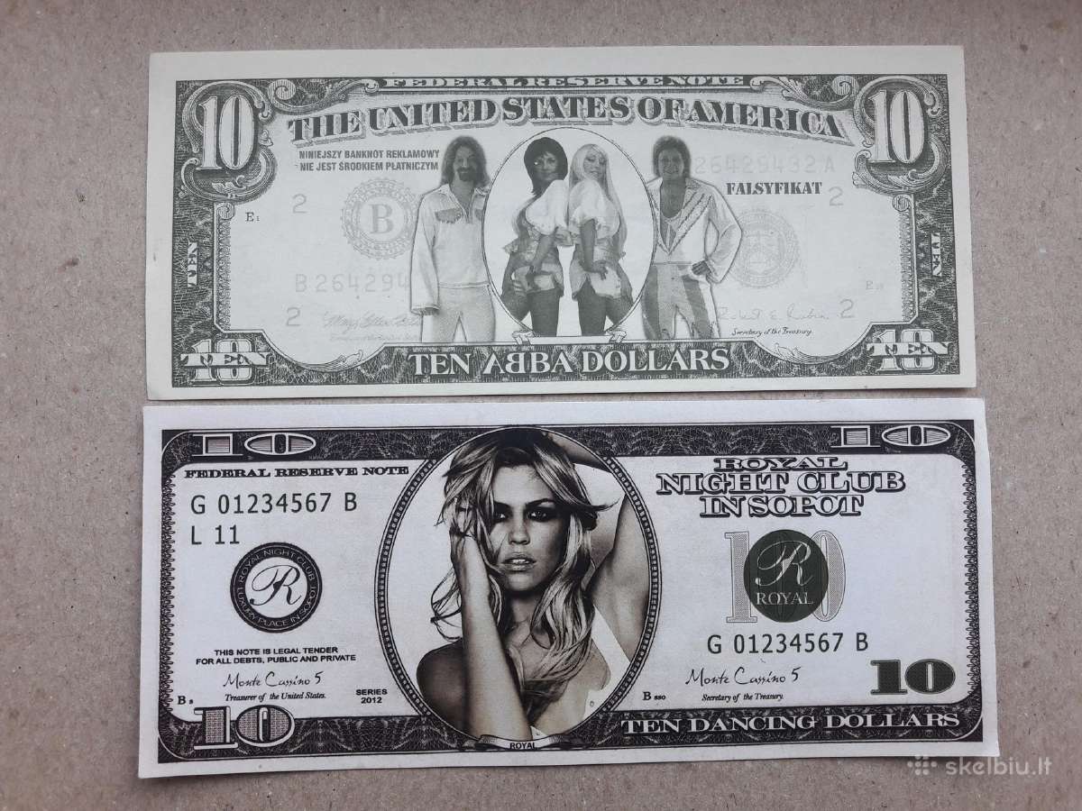 Reklaminiai banknotai - nuotraukos Nr. 5