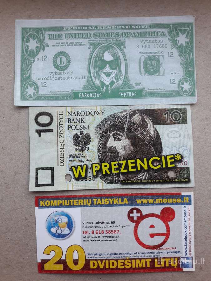 Reklaminiai banknotai - nuotraukos Nr. 9