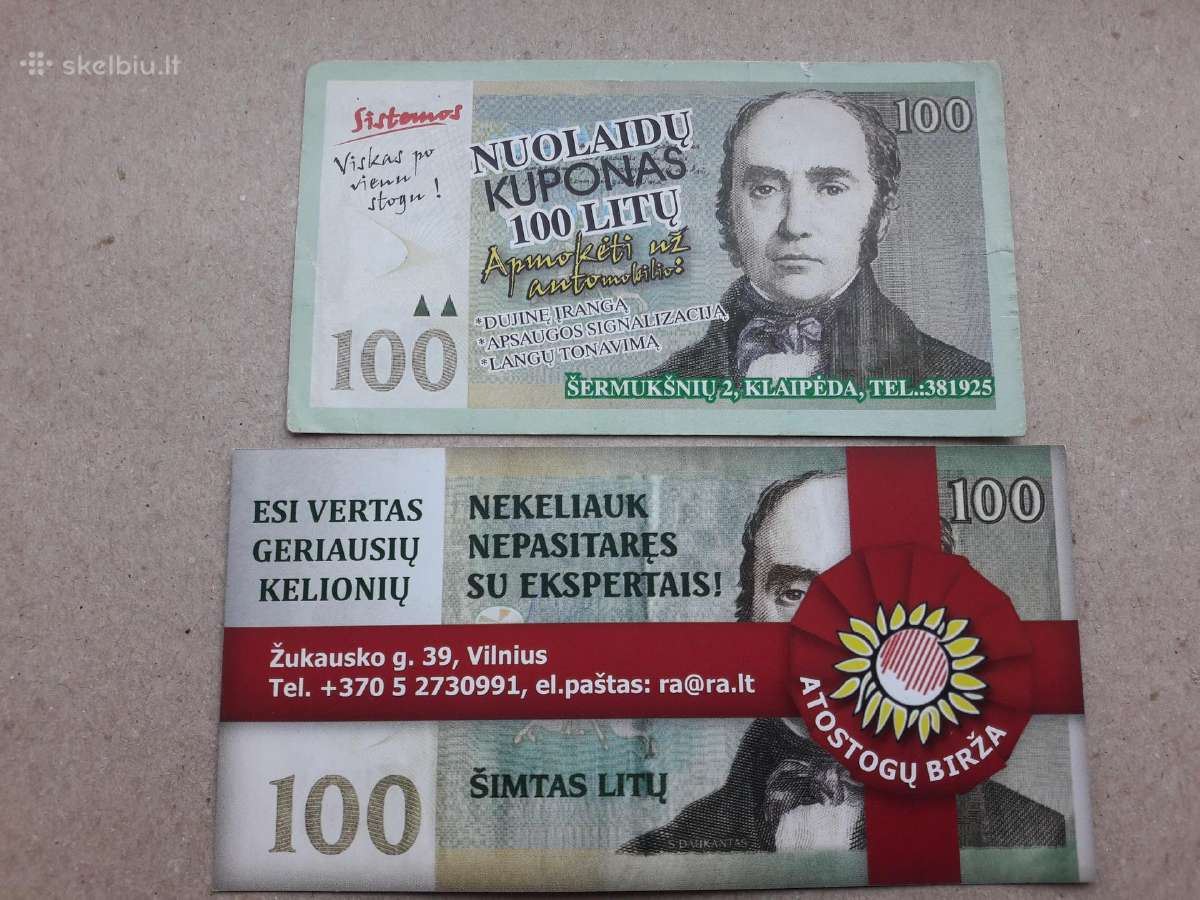 Reklaminiai banknotai - nuotraukos Nr. 14