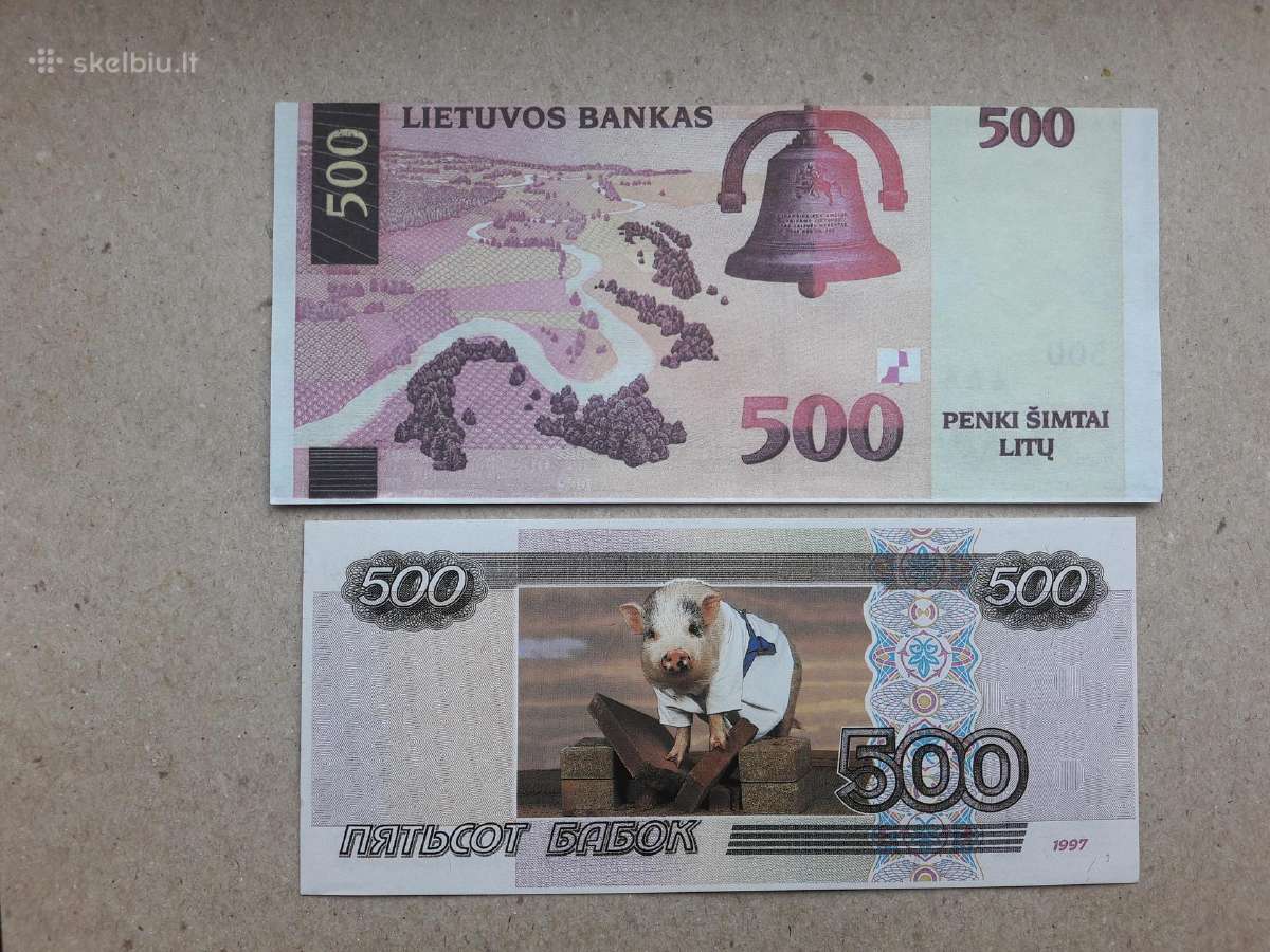 Reklaminiai banknotai - nuotraukos Nr. 17