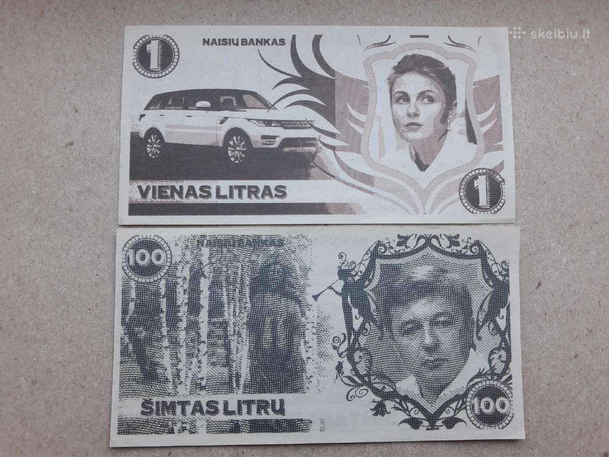 Reklaminiai banknotai - nuotraukos Nr. 20