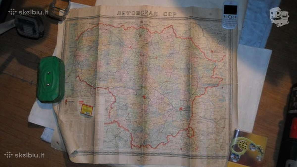 Zemelapiai.1958-70metai - nuotraukos Nr. 3