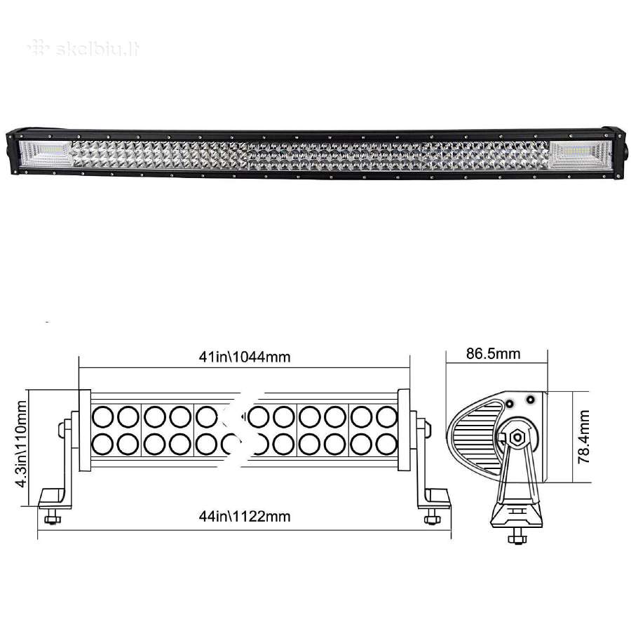 540w LED bar žibintas - nuotraukos Nr. 4
