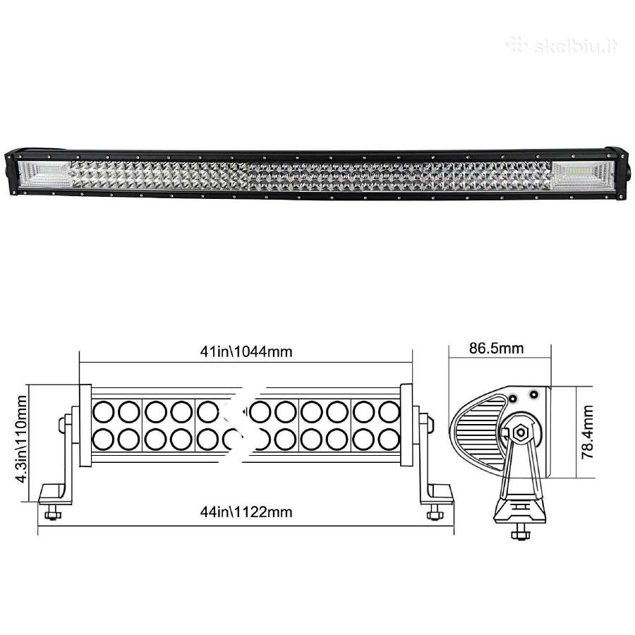 540w LED bar žibintas - nuotraukos Nr. 9